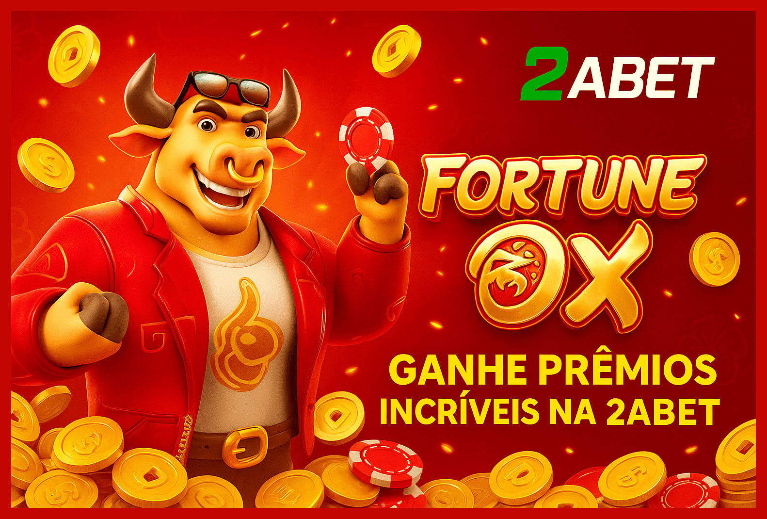Fortune Ox no 2ABET - Aposte Agora e Reivindique Seus Ganhos